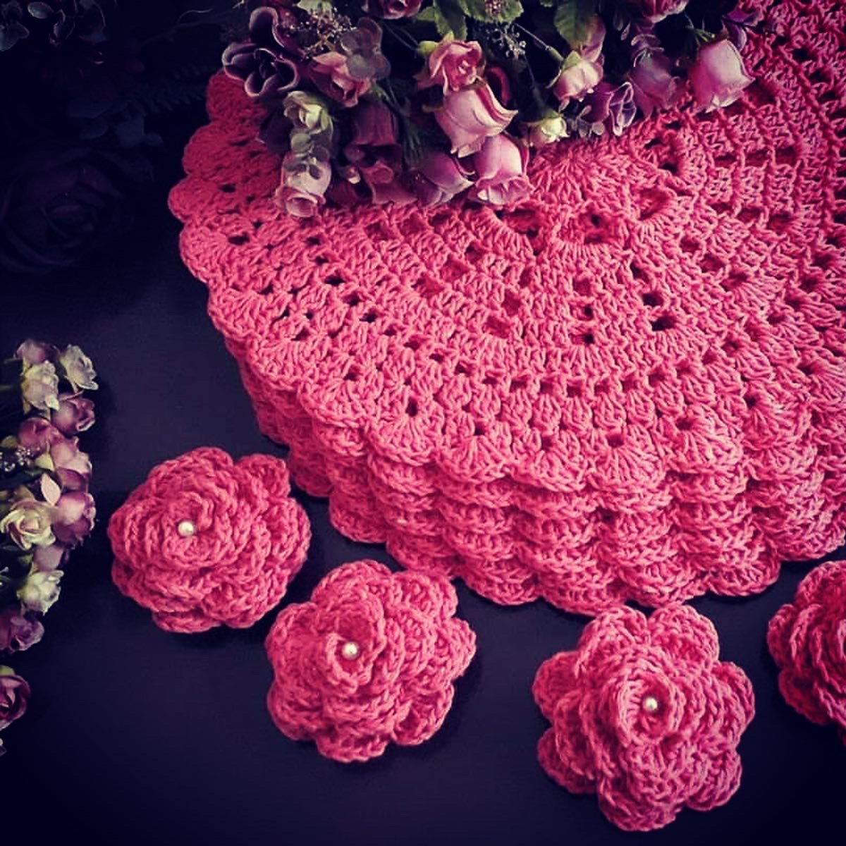 Coral Place Mats