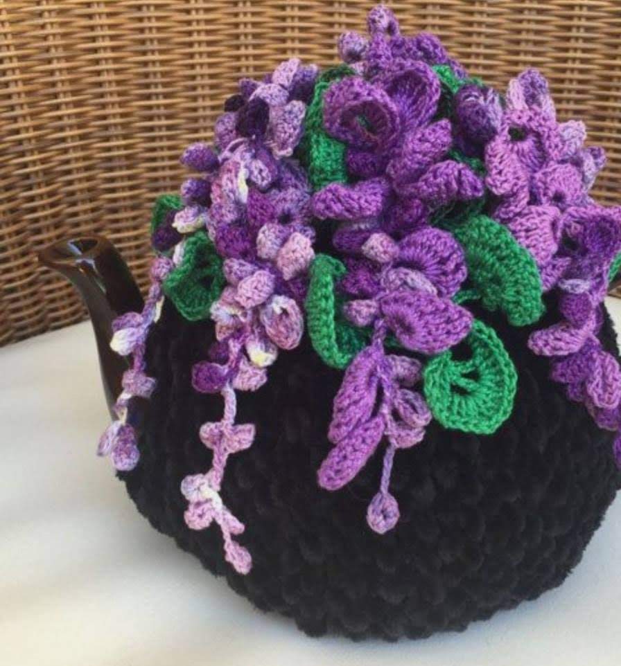 Iris Teapot Cover