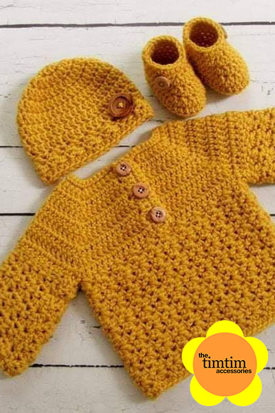 Crochet Sweater Set