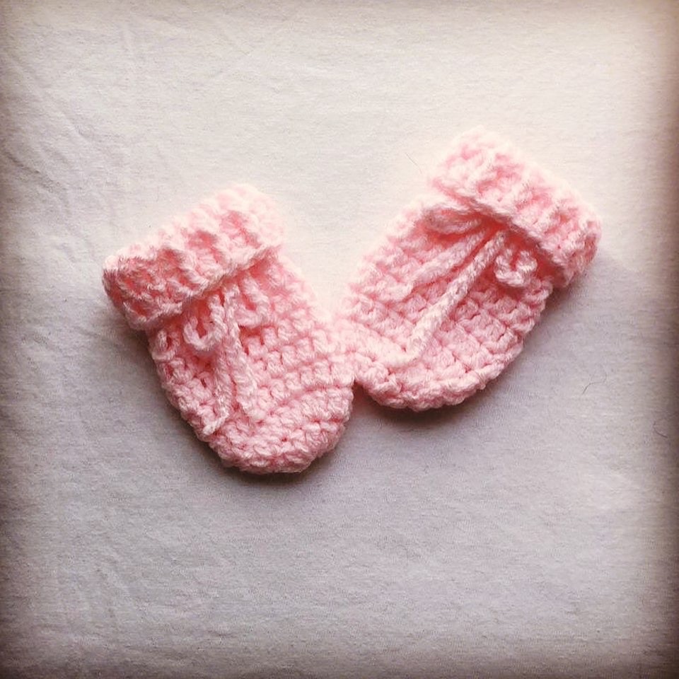 Crochet Baby Cap and Booties Set - Image 3
