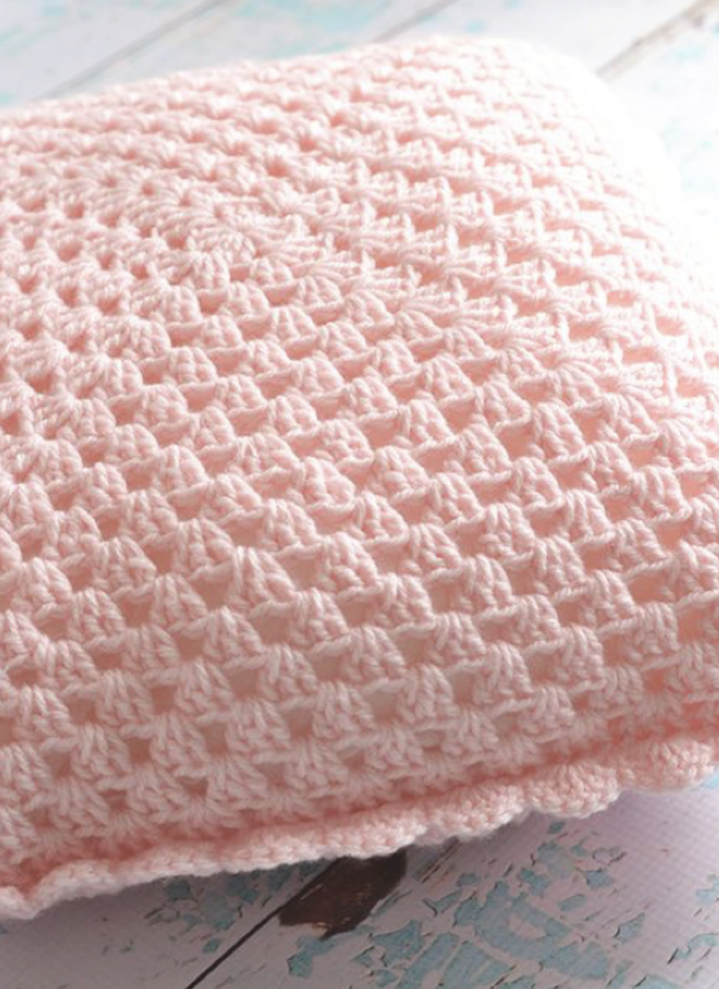 Crochet Cushion Cover (16 x 16 inches)
