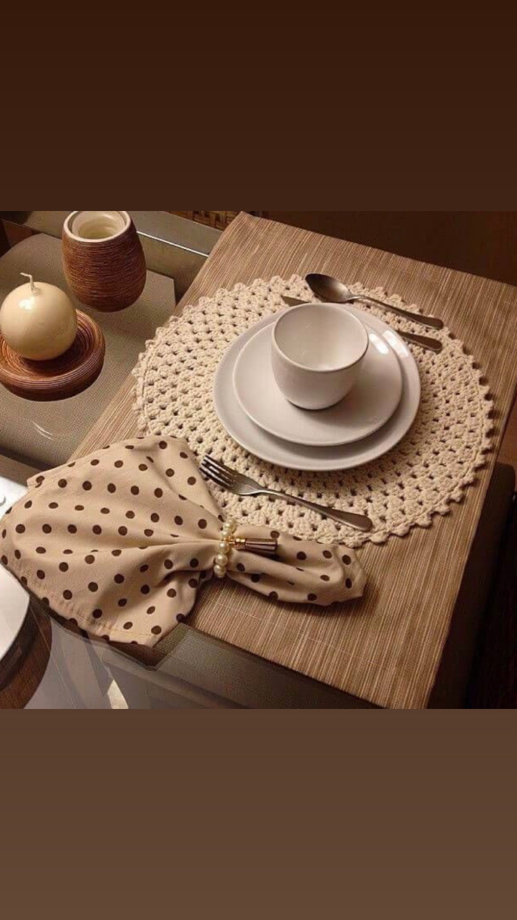 Crochet Table Place Mats