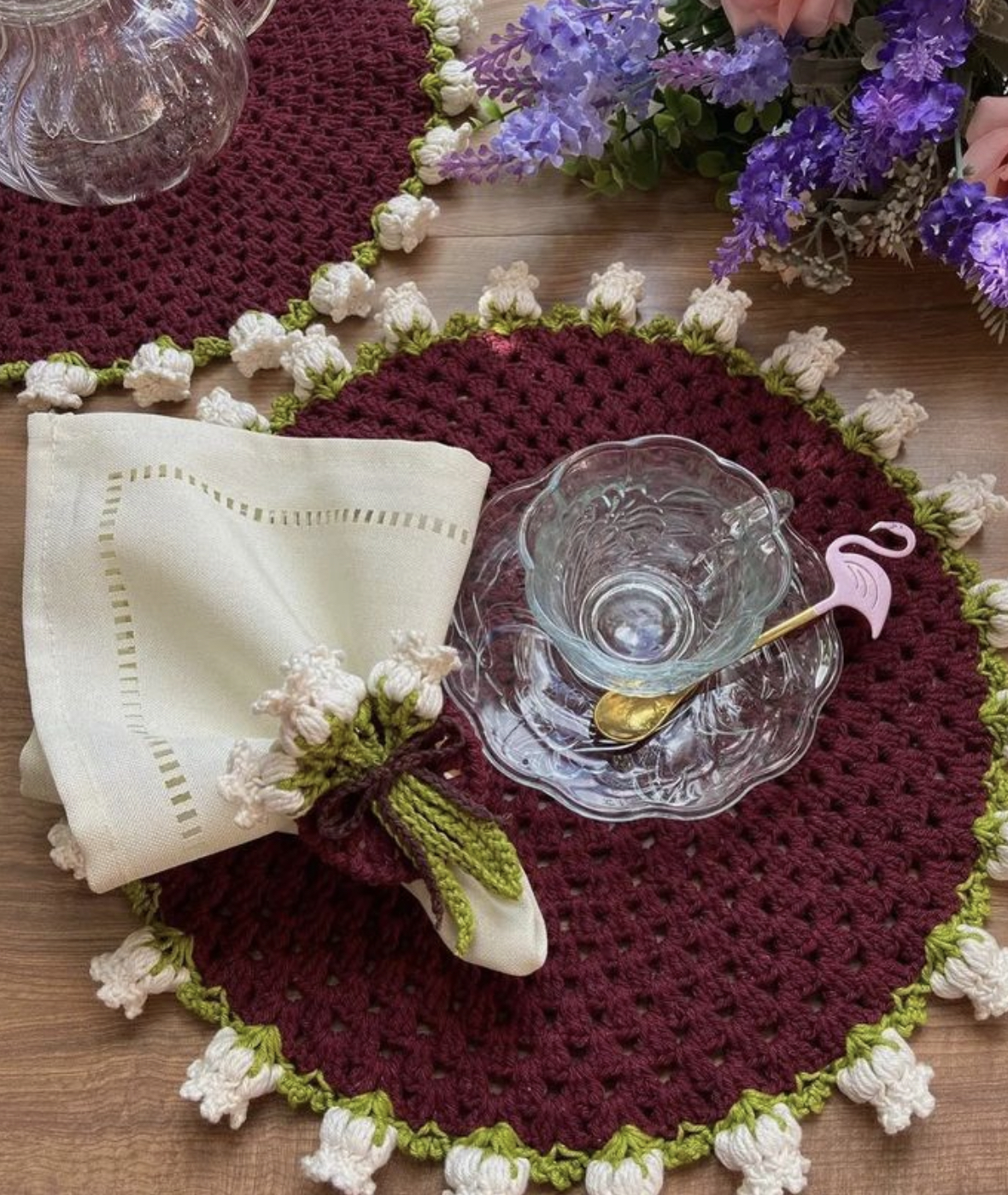 Handmade Crocheted Table Mats