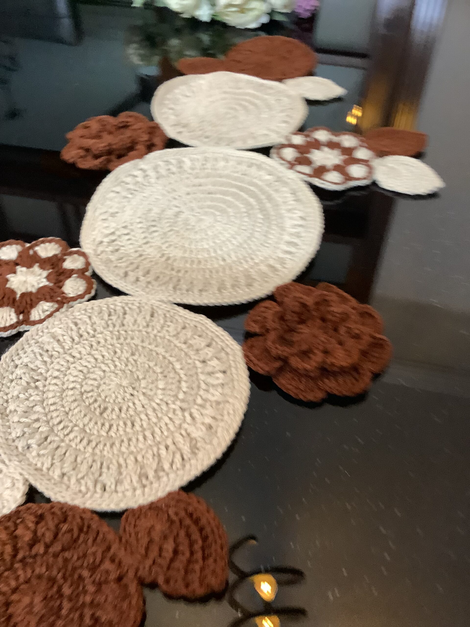 Decorative Crochet Table Runner - Image 4