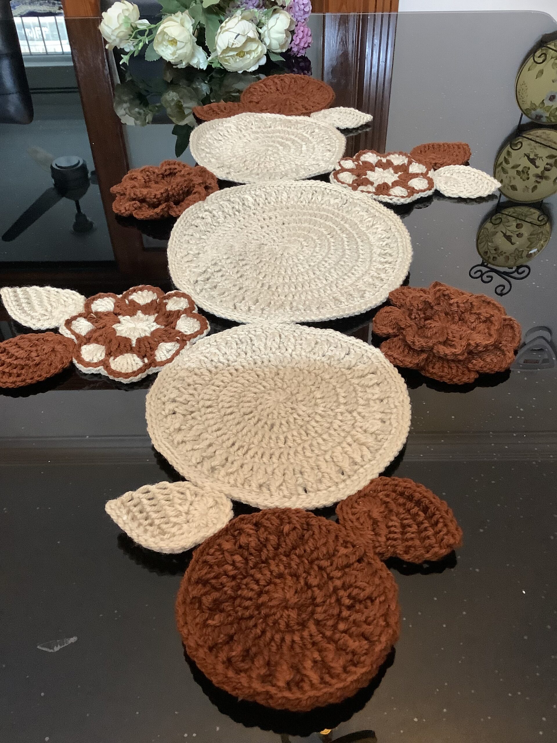 Decorative Crochet Table Runner - Image 2