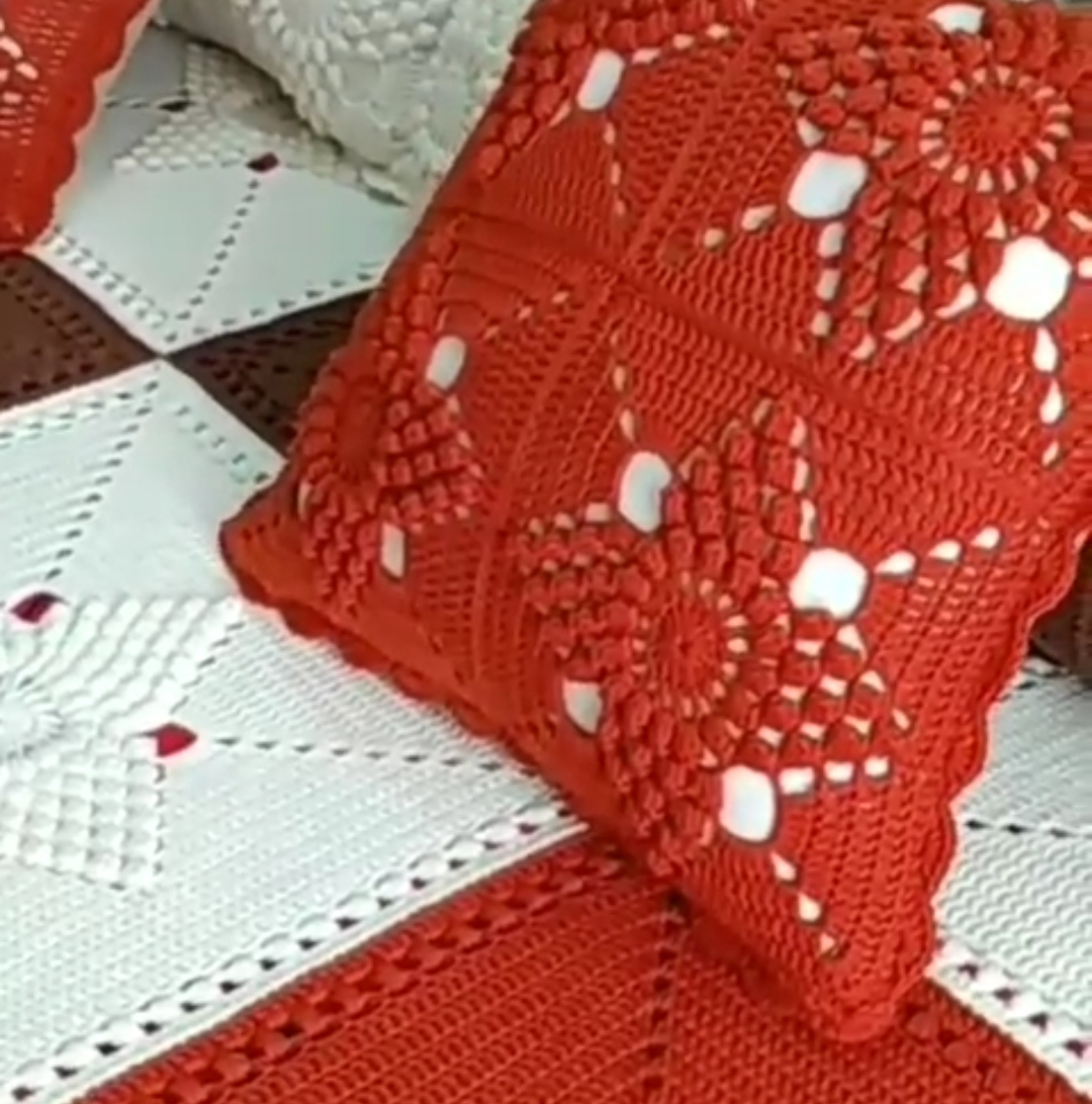Bed Spread with 2 Pillow Covers & one cushion Cover - Image 3