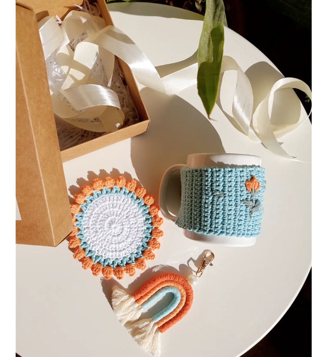 Mug Warmer with Coaster and Keychain - Image 2