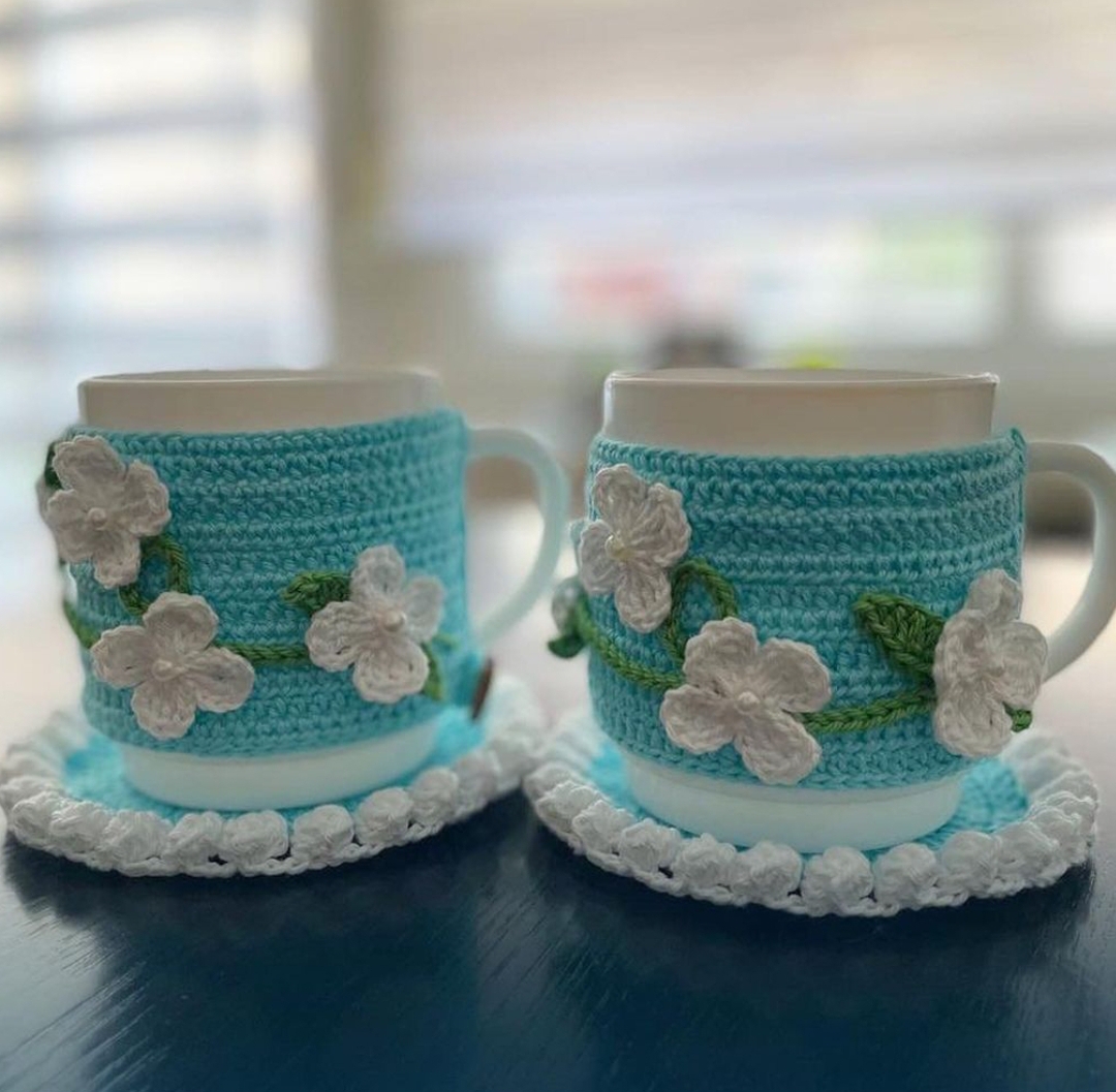 Mug Cover / Warmer with Coaster - Image 3