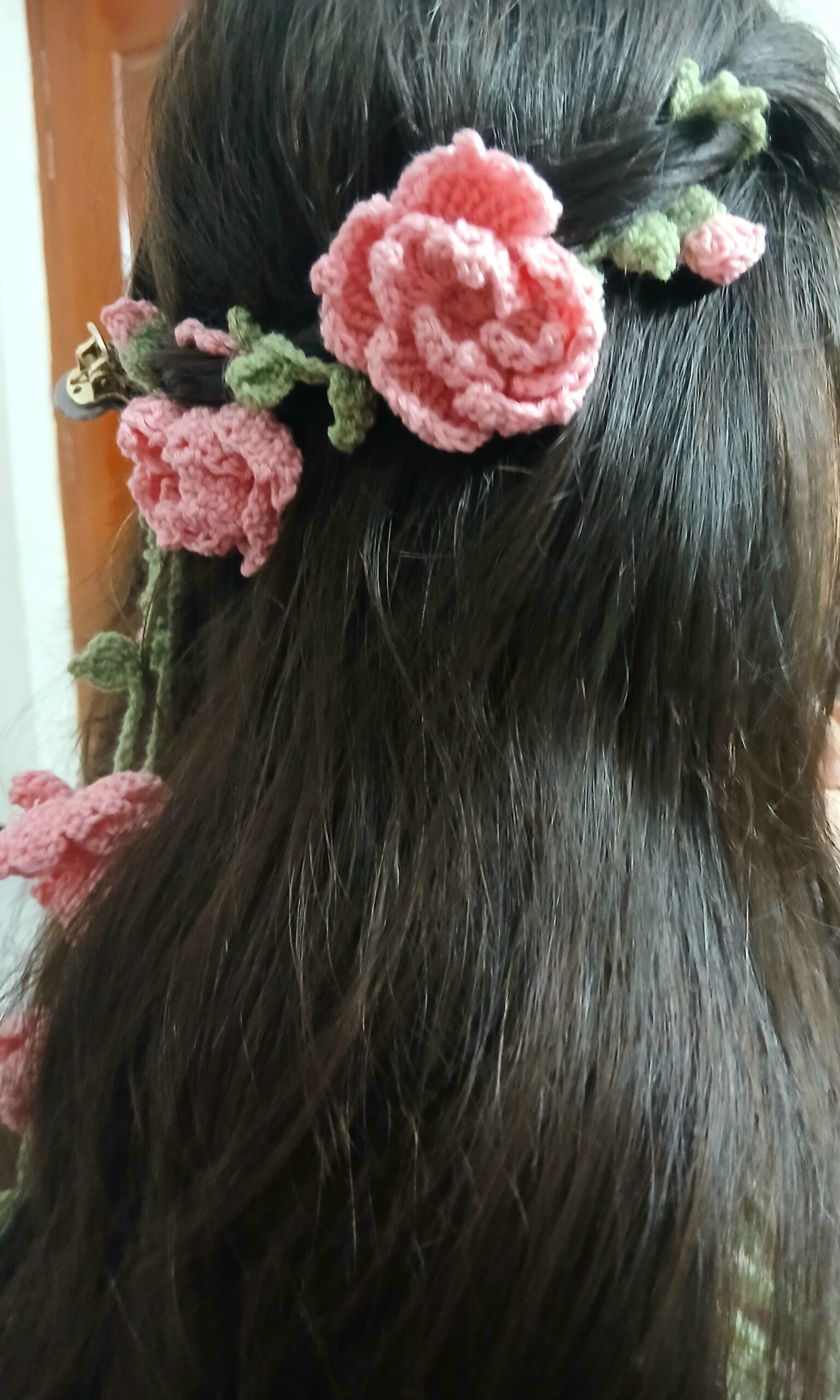 Crochet Handmade Hair Crown, Beautiful Hair String & Crochet Vines