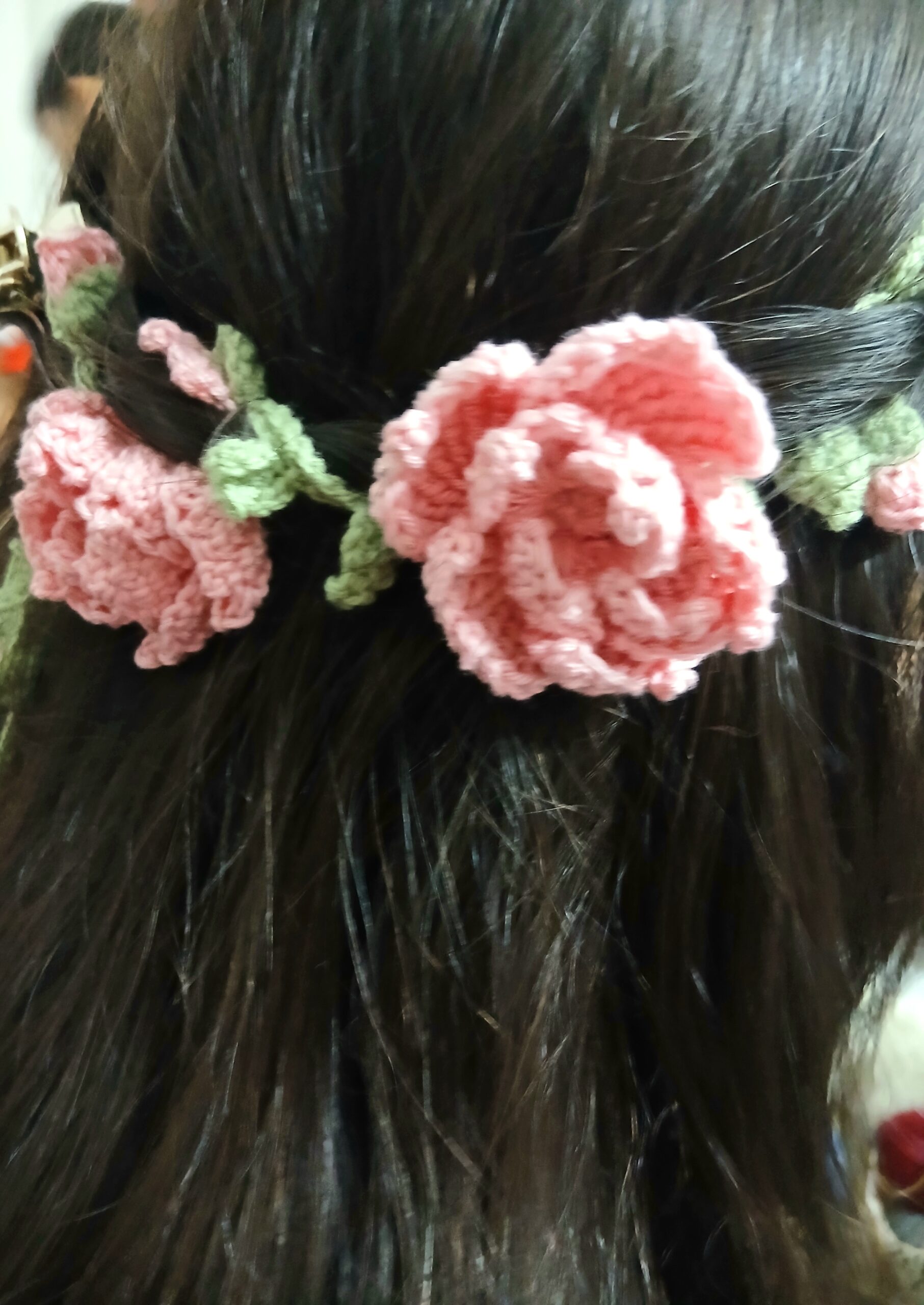Crochet Handmade Hair Crown, Beautiful Hair String & Crochet Vines